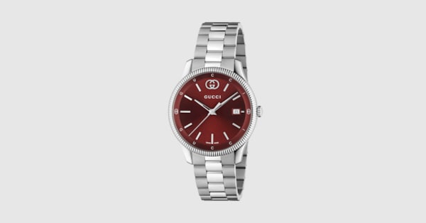 G-Timeless watch, 38mm in steel | GUCCI® US