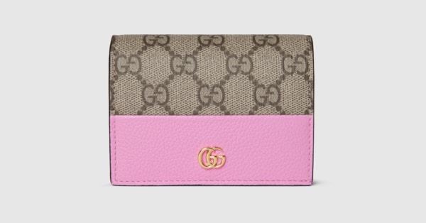 使い勝手◎淡カラーも GUCCI ミニウォレット パステルカラー 使い勝手◎淡カラーも GUCCI ミニウォレット パステルカラー