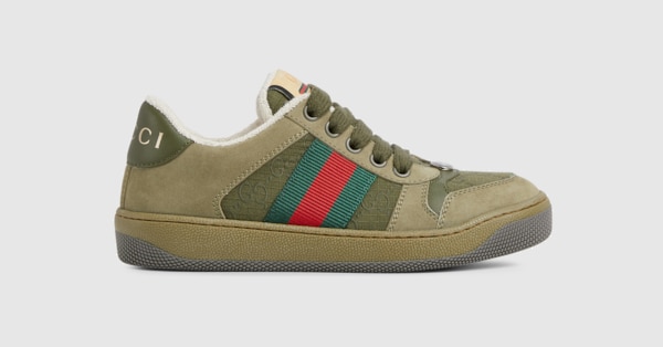 adidas gazelle silver green womens Gucci X ADIDAS GG Supreme Monogram Mens Gazelle Sneakers 10.5 Beige Ebony  Off White New Shamarock 1582164 – FASHIONPHILE main image 0
