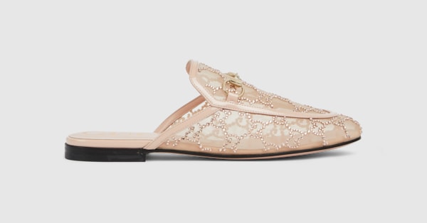 NEW GUCCI! Women’s GG Princetown shoes Gucci Princetown GG Womens Slippers Size 40-US 10 Mules