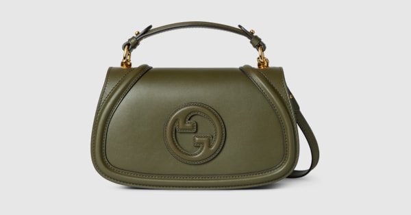 ハンドバッグ GUCCI GUCCI BLONDIE MEDIUM LEATHER HANDBAG Gucci Blondie Medium leather tote bag in black - Gucci