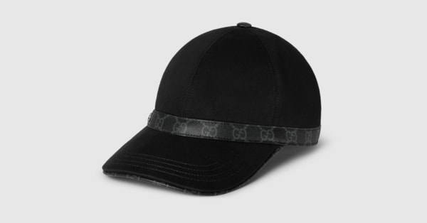 Gucci バケットハット ブラック M GUCCI ロゴ付き ナイロン バケットハットブラック | GUCCI公式