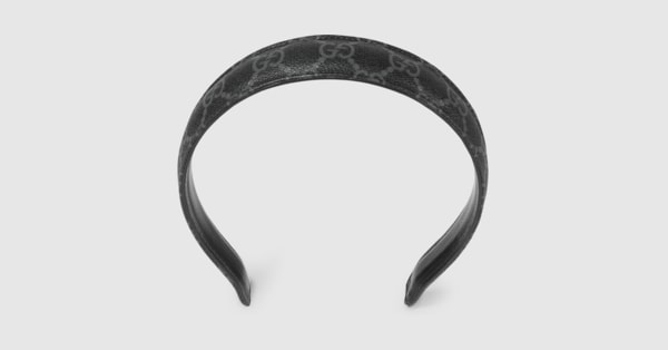 GUCCI GG SUPREME HEADBAND ヘアバンド GUCCI Metallic Lurex Silk GG Supreme Headband Blue Red