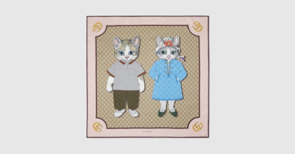 2025年最新】ヒグチユウコ gucci スカーフの人気アイテム - メルカリ
