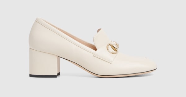 【GUCCI】❤︎良品❤︎36 オフホワイト ローヒールパンプス GUCCI】❤︎良品❤︎36 オフホワイト ローヒールパンプス GUCCI