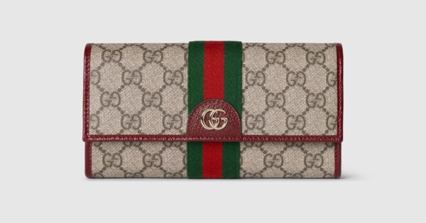 ⭐︎新品同様⭐︎GUCCI〔オフィディア〕GG コンチネンタルウォレット グッチ(GUCCI)|GGコンチネンタル オフィディア ロングウォレット