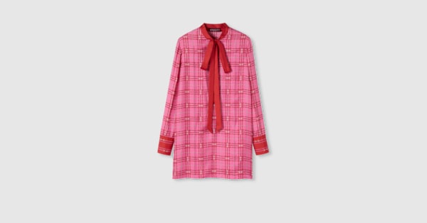 セール【GUCCI】コットンモスリン フローラル マキシ ドレス クローディングフラワープリント クルーネックマキシワンピース