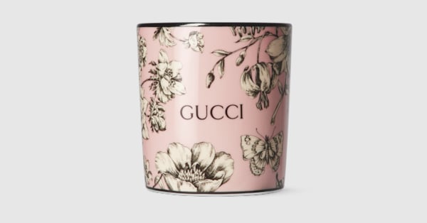GUCCI フレグランス キャンドル グッチ フローラ スケッチ プリント キャンドル（インベンタム