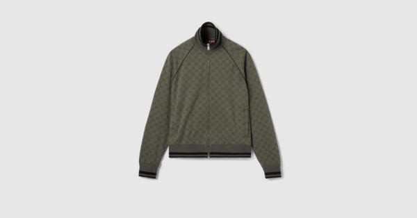 25新作 グッチ ジャージー フーデッド スウェットシャツ メンズ コットンジャージー プリント フーデッド スウェットシャツ