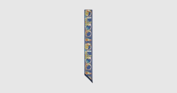 Printed Silk Twill Ribbon