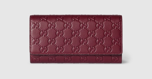 Gucci Softbit Continental レザーウォレット Gucci Softbit continental wallet in black leather | GUCCI® US