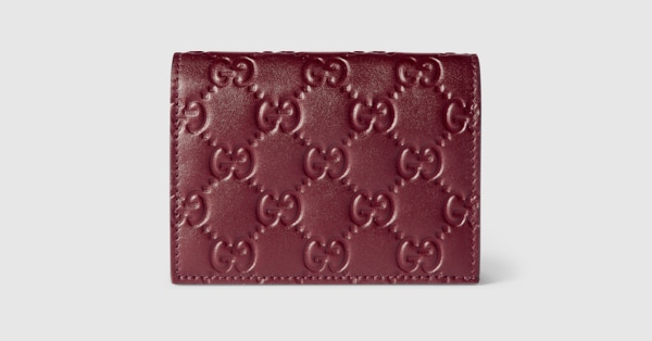 スピード配送◆送込【GUCCI】GGエンブレム*ミディアムウォレット 新色発売♪【GUCCI】〔GGエンブレム〕ミディアム ウォレット