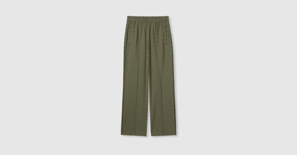 GGジャージージャカード パンツフォレストグリーン | GUCCI公式