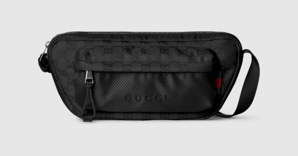 GUCCI ♪ GGナイロン ラージ スリングバッグ 838929FAD761047 Gucci Nexus large slingbag in black GG nylon | GUCCI® SE