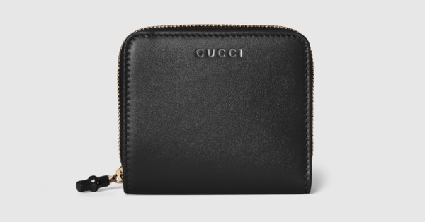 GUCCI バンブー　ミニ財布 すぐ届く！GUCCI バンブー付き ダブルG ミディアム ウォレット