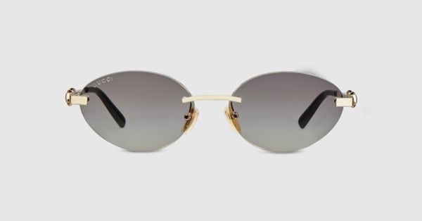 極美品 GUCCI rimless sunglasses linestone 851738_I3330_8012_001_100_0000
