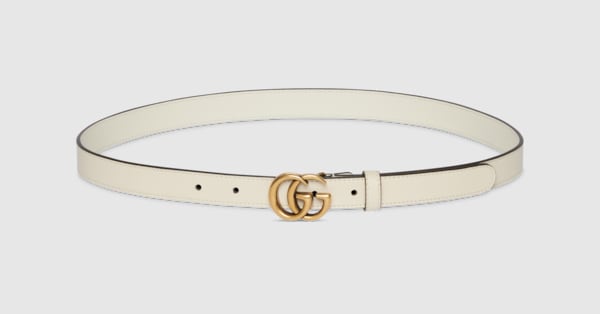 Gucci GGパターン ベルト ホワイト/ブラウン 約99cm Amazon | [グッチ] ベルト 90サイズ メンズ GGスプリーム
