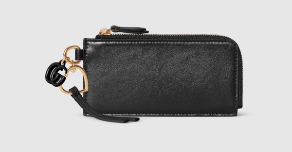 GUCCI ブラックレザー　ケース GUCCI ブラック レザー キーケース