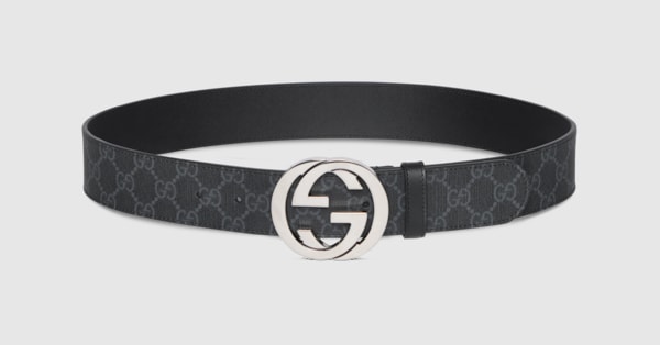 ベルト GUCCI GG CROSS BUCKLE BELT GG Supreme belt with G buckle in GG Supreme | GUCCI® US