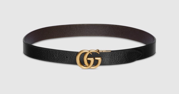 グッチ GUCCI GGマーモント ベルト リバーシブル 643847 GUCCI(グッチ) / GGマーモント/リバーシブルベルト/レザー