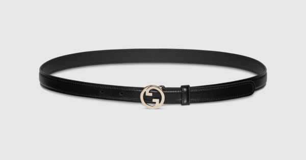 【Gucci】グッチ Blondieスエードベルト GUCCI Blondie logo-debossed suede belt | NET-A-PORTER