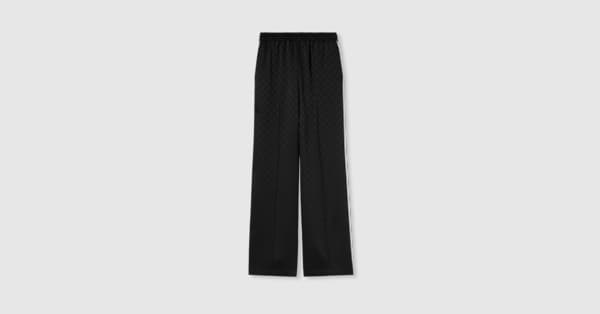 GG jacquard pant in black | GUCCI® US