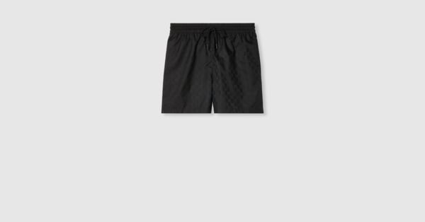 GGナイロン スイムショートパンツ ・ブラック | GUCCI公式