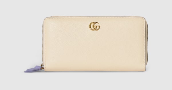 日本限定 ダブルG バイカラー ジップアラウンドウォレット