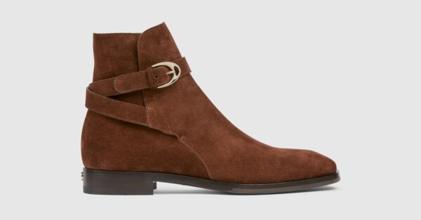 n.d.c. Made by Hand Brown Suede Buckle Strap Ankle Boots Men\'s EU 38‎ US 6 Italy Buckle Suede Brown Boots for Men for sale | eBay main image 2