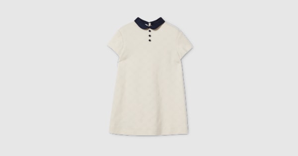Children's jersey dress in ivory | GUCCI® US