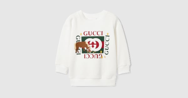 Gucci Tシャツ 24months 2歳 Gucci Tシャツ 24months 2歳 チルドレンズ〕コットン Tシャツ ・レッド