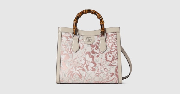 グッチ ダイアナ〕日本限定 ミディアム トートバッグ ・アイボリー