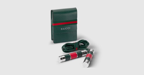 Jump rope with case in green | GUCCI® US