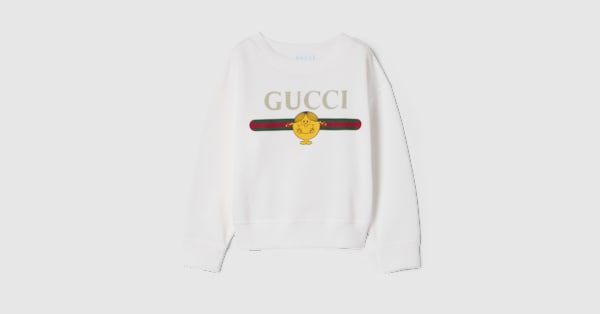 A06 Gucci キッズ　トレーナー　アップル　GG 長袖　服　Sサイズ GUCCI - A06 Gucci キッズ トレーナー アップル GG 長袖 服 Sサイズの