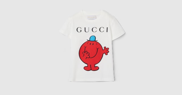 ベビー〕プリント コットン Tシャツ ・ホワイト | GUCCI公式