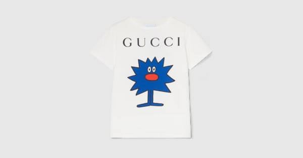チルドレンズ〕コットン Tシャツ ・ホワイト | GUCCI公式