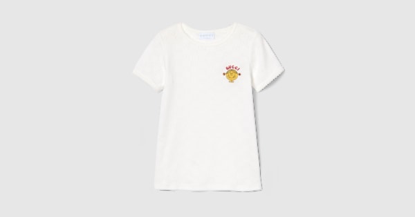 チルドレンズ〕GGコットン Tシャツ ・ホワイト | GUCCI公式