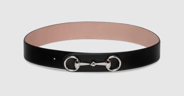 グッチ ホースビット 1955〕ベルト ・ブラック レザー | GUCCI公式