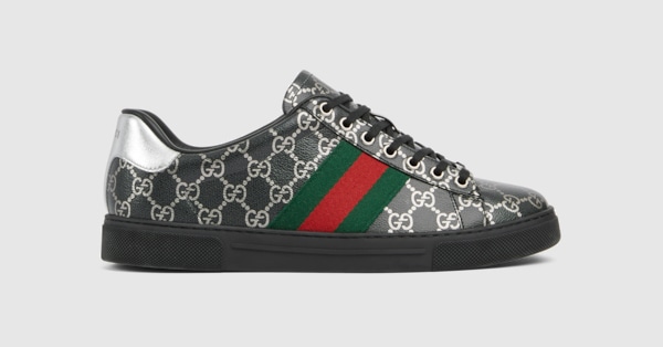 Men's Gucci Ace sneaker in black GG fabric | GUCCI® US