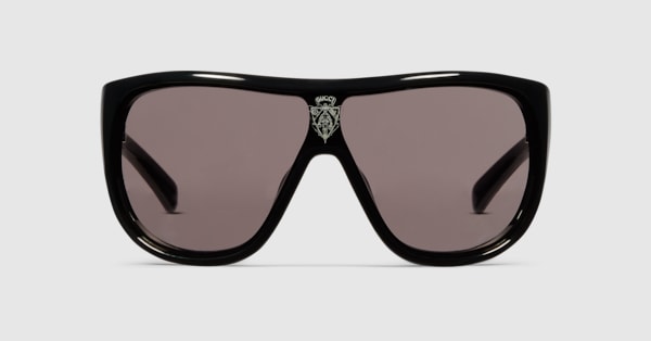 マスクフレーム サングラス ・ブラック GGキャンバス | GUCCI公式