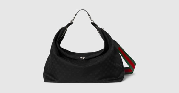 ブレラ〕ラージ クロスボディバッグ ・ブラック GGキャンバス | GUCCI公式