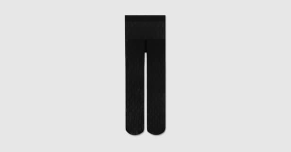GG nylon tights in black | GUCCI® US