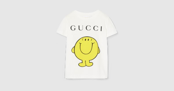 ベビー〕プリント コットン Tシャツ ・ホワイト | GUCCI公式