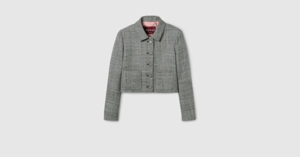 GUCCI コート　美品　グレー　38 GUCCI（グッチ）ステンカラーコート グレー サイズ:46(M位) メンズ