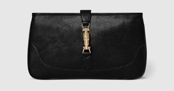 グッチ ジャッキー〕スモール ポーチ ・ブラック レザー | GUCCI公式