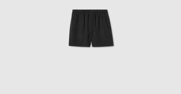 新品未使用✨GUCCI ショートパンツ GG柄 花柄 シルク 46 GGシルクジャカード ショートパンツ ・ブラック | GUCCI公式