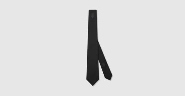 【極美品】 GUCCI グッチ ネクタイ GG キャンバス ブラック ジャカード 865321_4E009_1062_001_100_0000