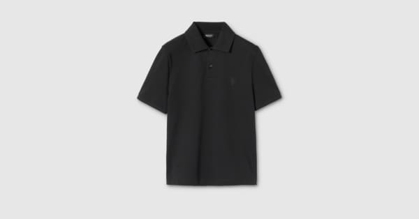 Gucci エクイストリアン ポロシャツ Sサイズ ブラック GUCCI（グッチ） ポロシャツ メンズ トップス 408321 X7331 ポロシャツ