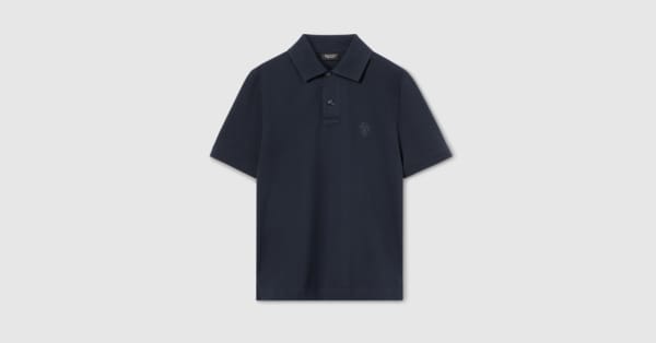 GUCCI ポロシャツ クリーム色 ネイビー襟 グッチ(GUCCI)|ポロシャツ|【ハードオフ公式通販】オフモール