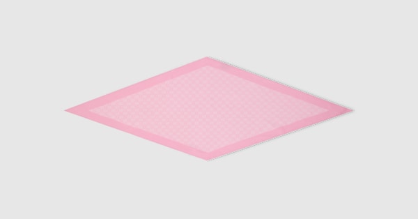 美品【GUCCI】ピンクシルク スカーフ 90x90 cm 865308_3G001_5872_001_100_0000